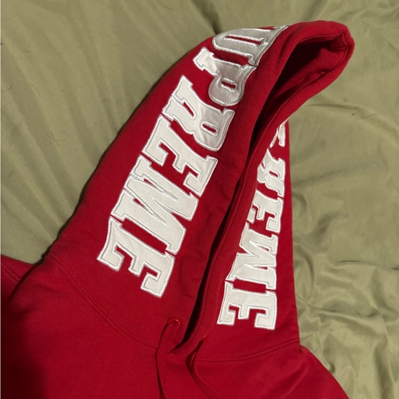 Supreme Red Bomber Jacket - Picture 5 of 9